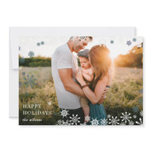 Modern Fullt-foto i Snöflingor