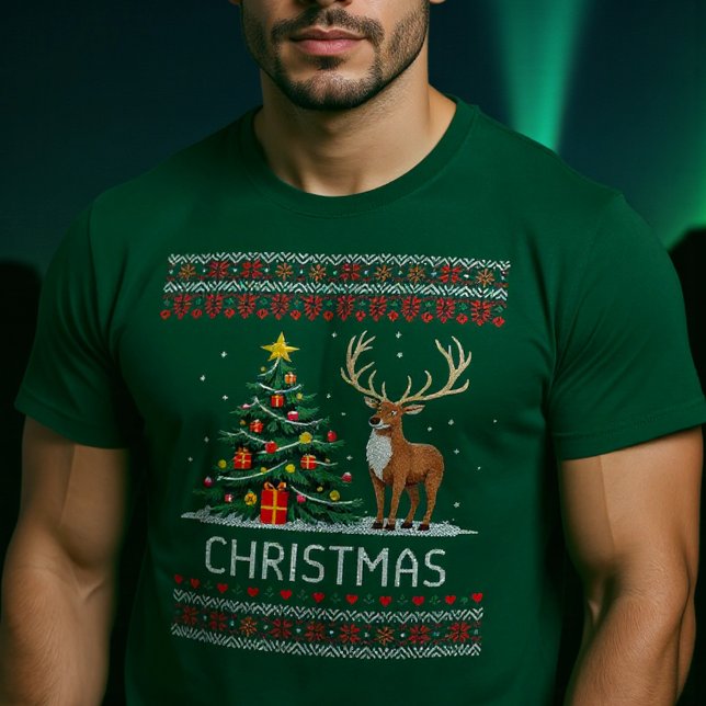 Modern fultålig jultröja t shirt (Skapare uppladdad)