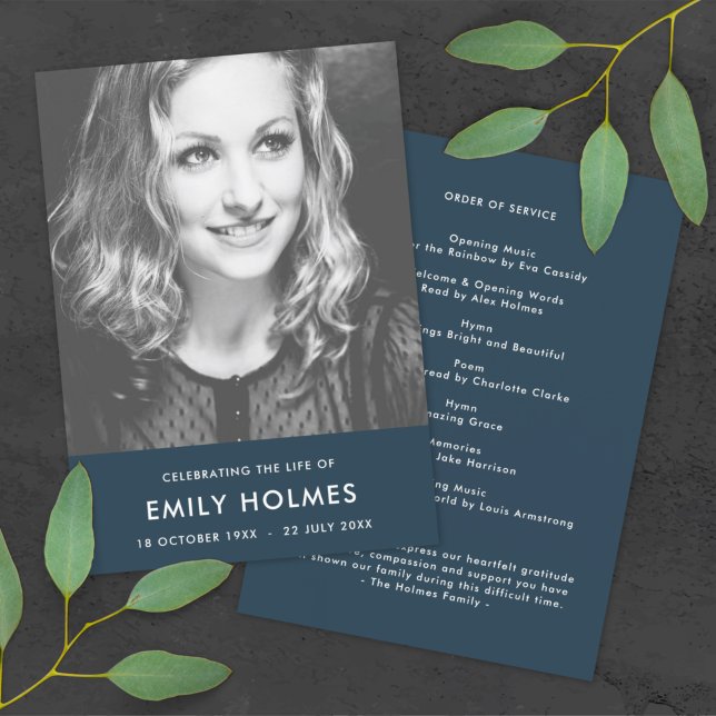 Modern Funeral | Blå Firande i flottan Program (Skapare uppladdad)