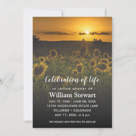 Modern Funeral | Firande i Life-Solros Inbjudningar
