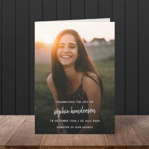 Modern Funeral   Tjänstordning i antal Program