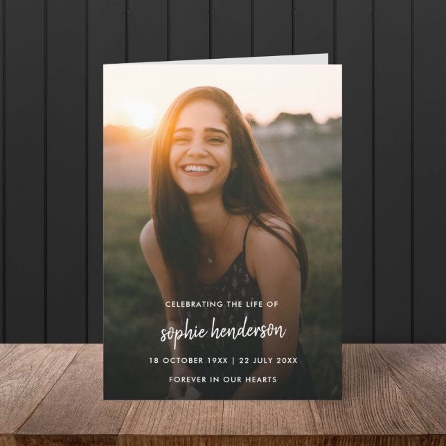 Modern Funeral | Tjänstordning i antal Program (Skapare uppladdad)