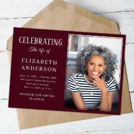 Modern funktionsmakro - minimalistiskt, enkelt skr inbjudningar