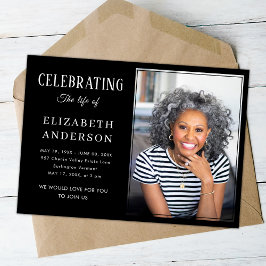 Modern funktionsmakro - minimalistiskt, enkelt skr inbjudningar