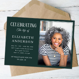 Modern funktionsmakro - minimalistiskt, enkelt skr inbjudningar