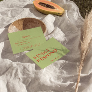 Modern Funky med fetstil och färgfull återtagning  OSA Kort