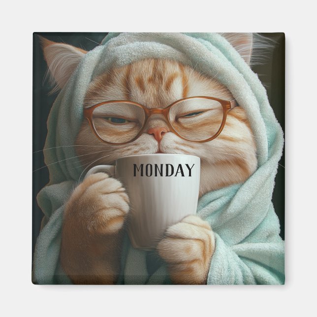 Modern Funny Pet Magnet (Framsidan)