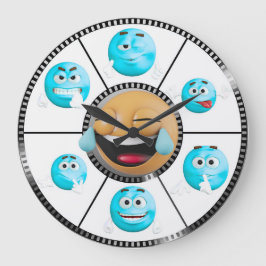 Modern Funny Wall Clock Stor Klocka