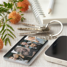 Modern fyra fotokollage Bästa Pappa någonsin