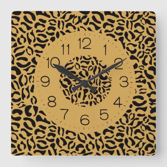 Modern Fyrkantig Klocka (Framsida)