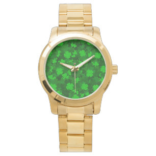 Modern Fyrklöver Blommigt Armbandsur