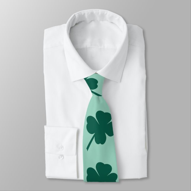 Modern fyrklöver St Patricks Day  Slips (Bunden)
