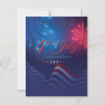 Modern fyrverkeripjäs fjärde juli