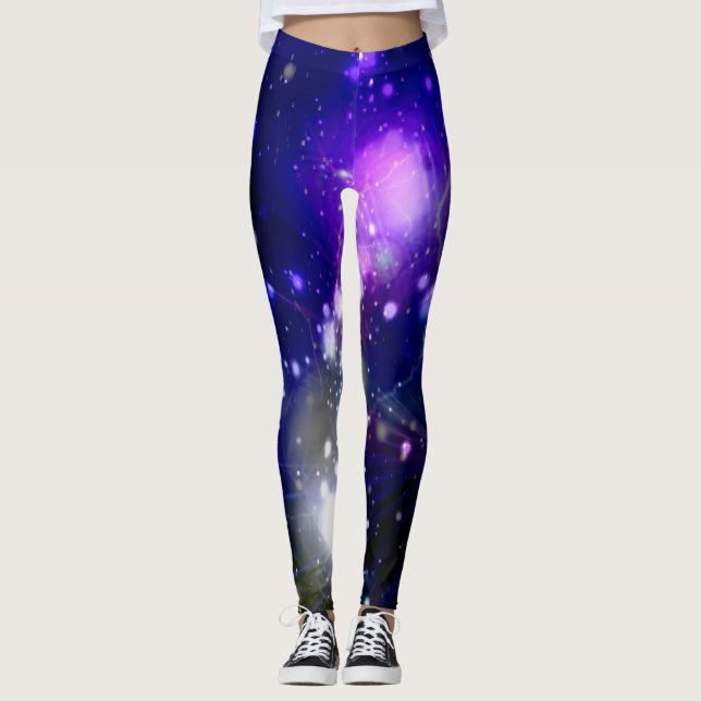 Modern Galaxy #18 Leggings (Framsida)