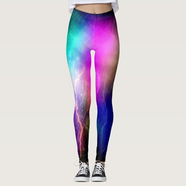 Modern Galaxy #26 Leggings (Framsida)