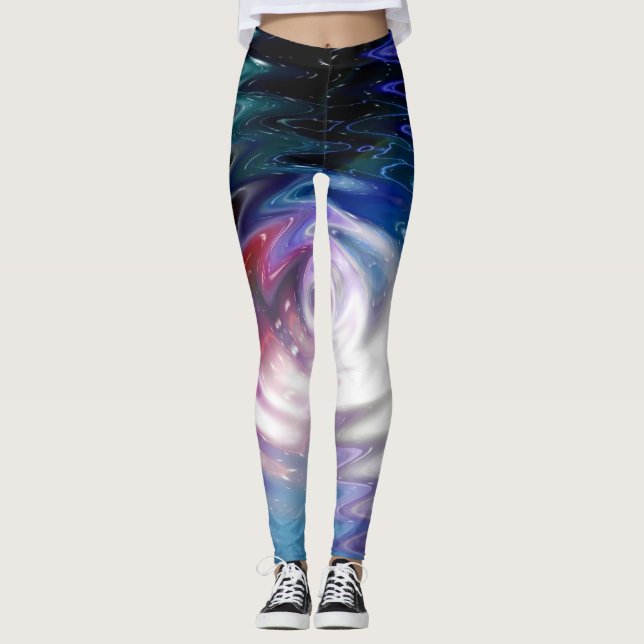 Modern Galaxy #6 Leggings (Framsida)