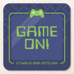 MODERN GAMER coola Controller Navy grönt Underlägg Papper Kvadrat<br><div class="desc">efter kat masard >> WWW.SIMPLYSWEETPAPERIE.COM <<<<<<<<></div>