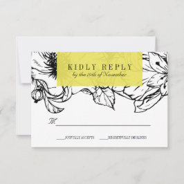 Modern Garden | GULT | bröllop OSA för Blommigt