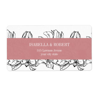 Modern Garden | ROSA | BLOMMIGT BRÖLLOP Fraktsedel