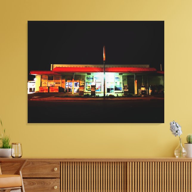 modern gas station canvastryck (Insitu (Vardagsrum))