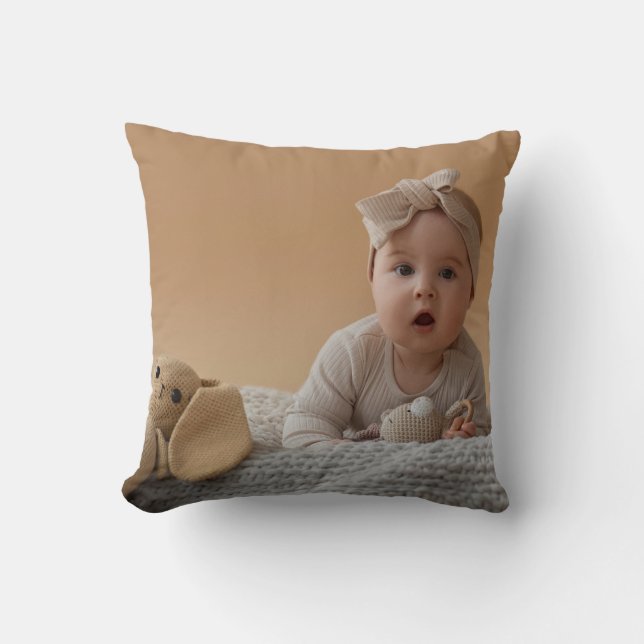 Modern gåva av Personlig till hemmet Kudde (Framsida)