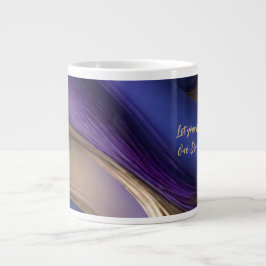 Modern gåva till hennes Motiverande- Jumbo Mugg