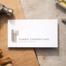 Modern General Contractor Logo