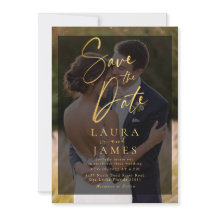 Modern genomskinlig överläggningsbild sparar datum