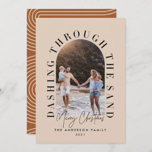 Modern geo christmas som slår igenom sanden