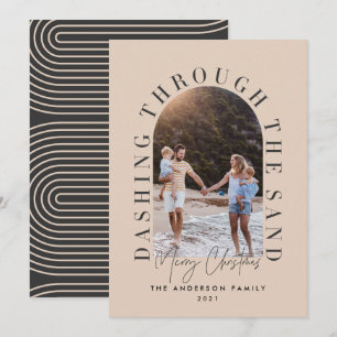 Modern geo christmas som slår igenom sanden