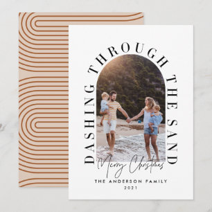 Modern geo christmas som slår igenom sanden