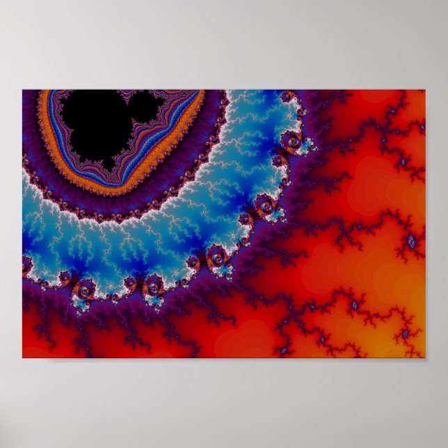 Modern Geode Poster (Framsidan)