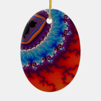 Modern Geode prydnad Julgransprydnad Keramik