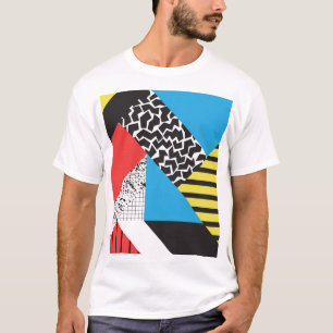 Modern geometri: Abstrakt utan Stil T Shirt