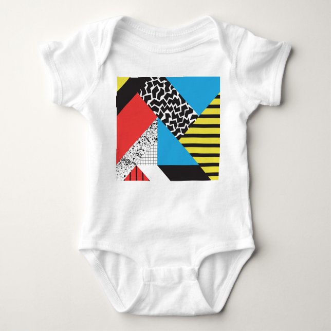 Modern geometri: Abstrakt utan Stil T Shirt (Framsida)