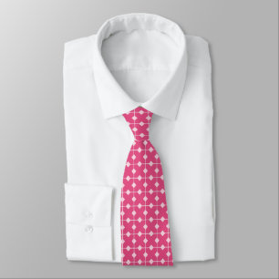 Modern geometri, diamanter - jordgubbens rosa slips