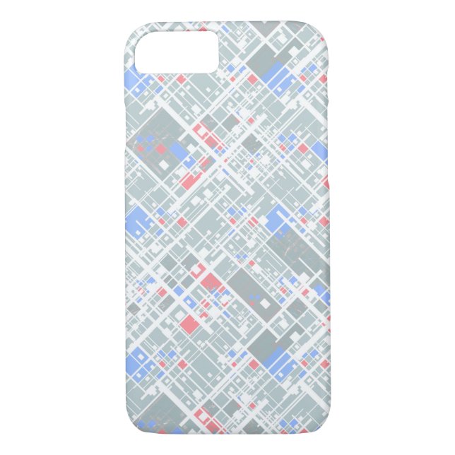 Modern geometri för abstrakt. Case-Mate iPhone skal (Baksida)