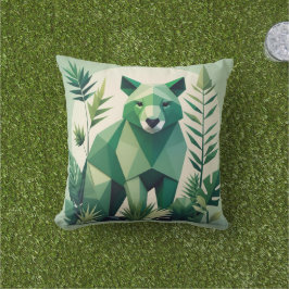 Modern Geometric Animal Dekorativ kudde