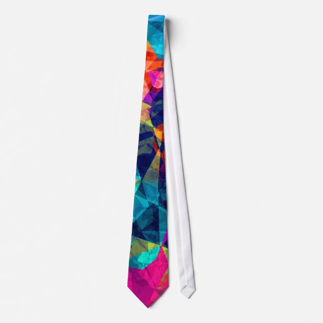 Modern Geometric Colorful Mönster Slips (Framsida)