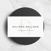 Modern Geometric Gemstone