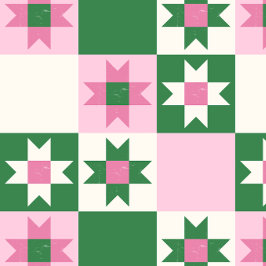 Modern Geometric Gift Wrapping Paper – Pink & Gree Presentpapper