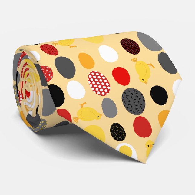 Modern Geometric Memphis stil Chicken Eggs Slips (Rullad)
