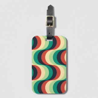 Modern Geometric Mönster Bagagebricka