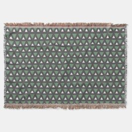  Modern Geometric pattern throw blanket  Filt