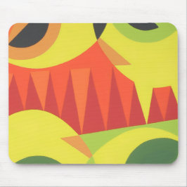 Modern Geometric Shapes Mousepad Musmatta