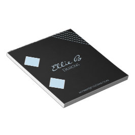 Modern Geometric Sleek Minimalist Anteckningsblock