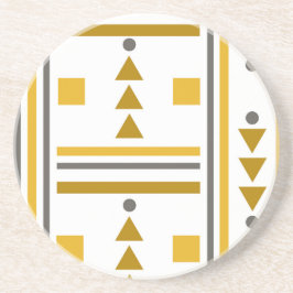 Modern Geometric Stil Stone Underlägg