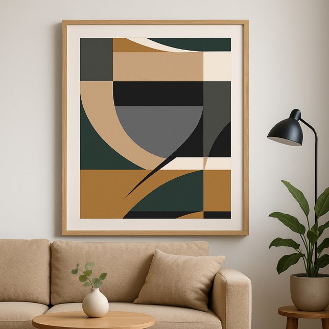 Modern geometrisk Abstrakt Art Poster (Skapare uppladdad)