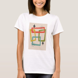 Modern geometrisk Abstrakt i mitten av århundradet T Shirt