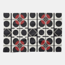 Modern geometrisk abstrakt med cirklar